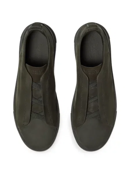 Sneakerși Zegna verde