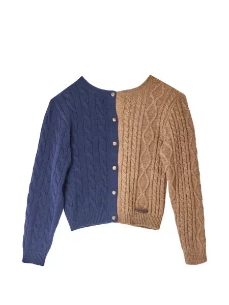 Cardigan Moschino tricotate albastru