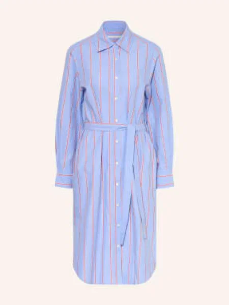 Lanius Sukienka Koszulowa blau niebieska
