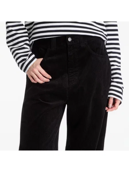 Панталони Carhartt WIP Brandon Pants UNISEX Black Rinsed M черно