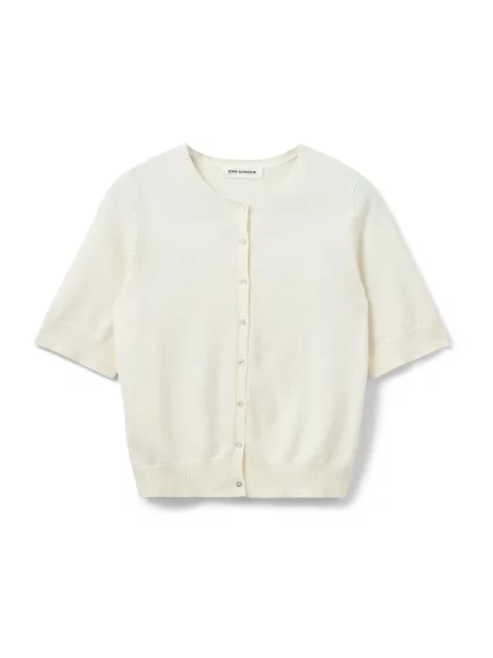 Kardigan Sofie Schnoor wełniany biały