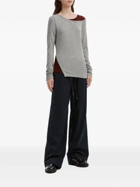 Pantaloni Tout A Coup alergare cu cordon albastru