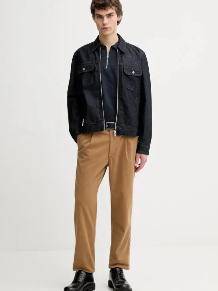 Штани Rag & Bone прямі коричневий