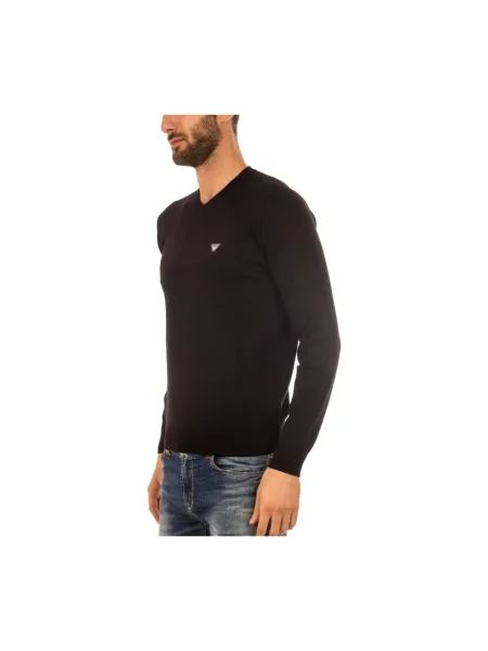 Sweter Armani Jeans czarny