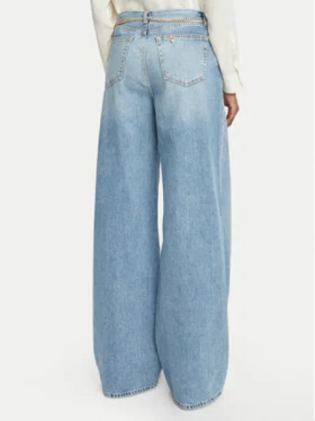 Liu Jo Jeans hlače Selected by Gigi Hadid Flare Fit modra
