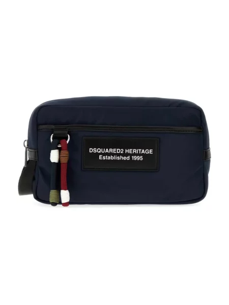 Kosmetyczka Dsquared2 niebieska