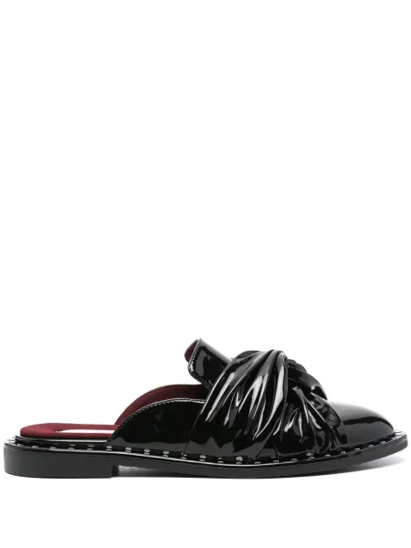 Papuci tip mules Stella Mccartney negru