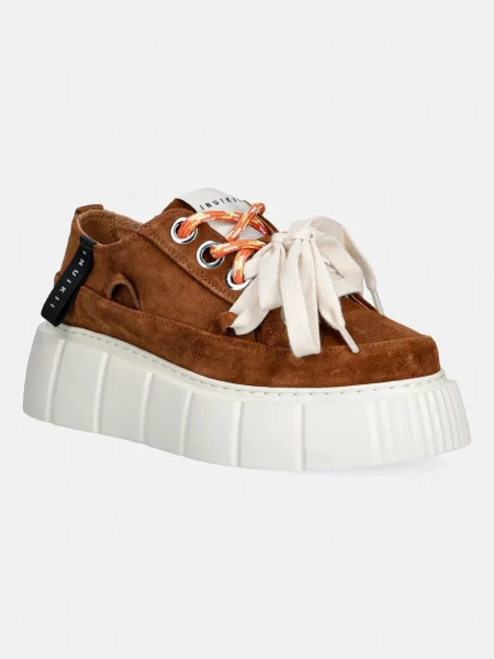Inuikii sneakers din piele întoarsă Matilda Suede maro