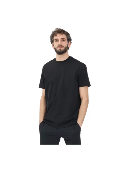 Armani Exchange Koszulki Mężczyzna M Koszulki Stylowy Model czarny