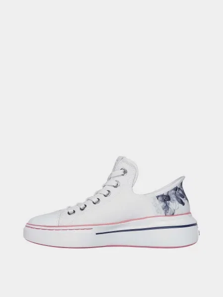 Кожаные кроссовки Skechers белые