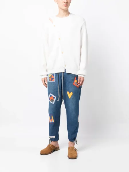 Džinsai Greg Lauren mėlyna
