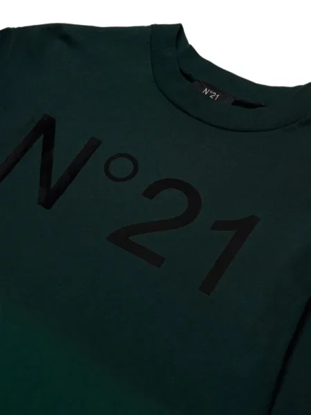 Koszulka dziecięca N°21 zielona