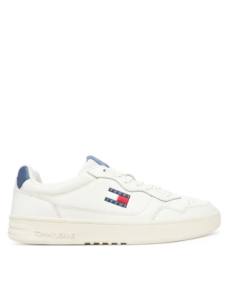 Tommy Jeans Tenisice New Tjm Cupsole Leather Ess bijela