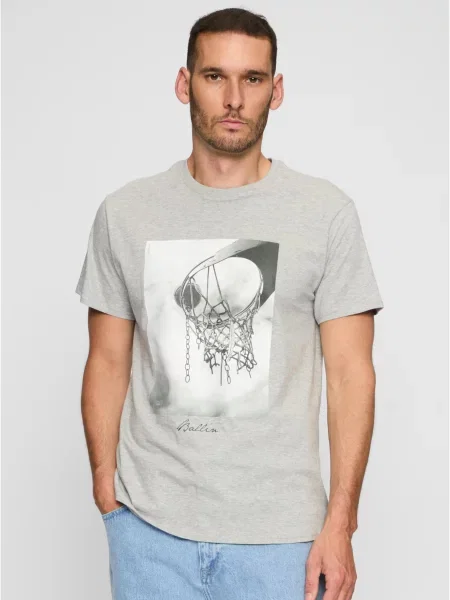 Tricou Mister Tee gri