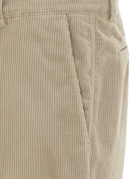 Pantaloni Brunello Cucinelli de catifea cord