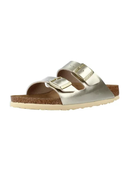 Šľapky BIRKENSTOCK Arizona BF Narrow electric metallic gold