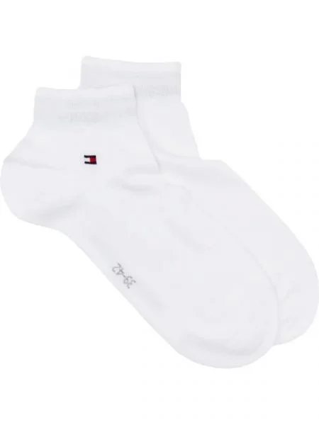 Tommy Hilfiger Șosete quarter alb