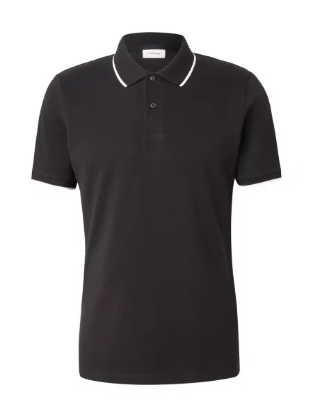 S.Oliver Tricou bej deschis negru