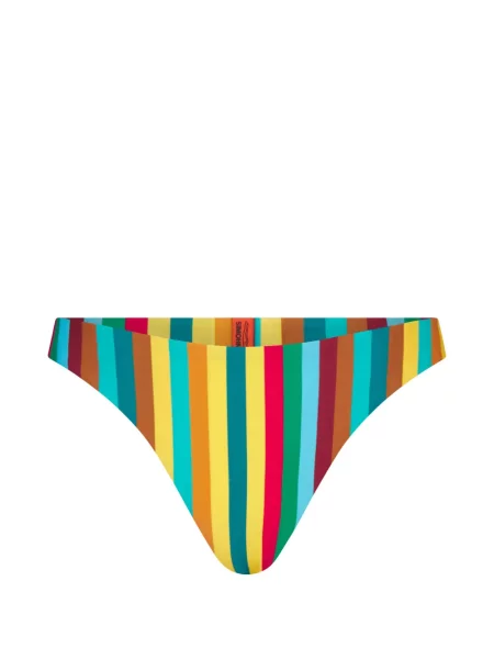 Bikini Simon Miller cu dungi cu imagine galben