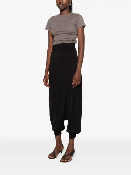 Pantaloni Paloma Wool de lână negru