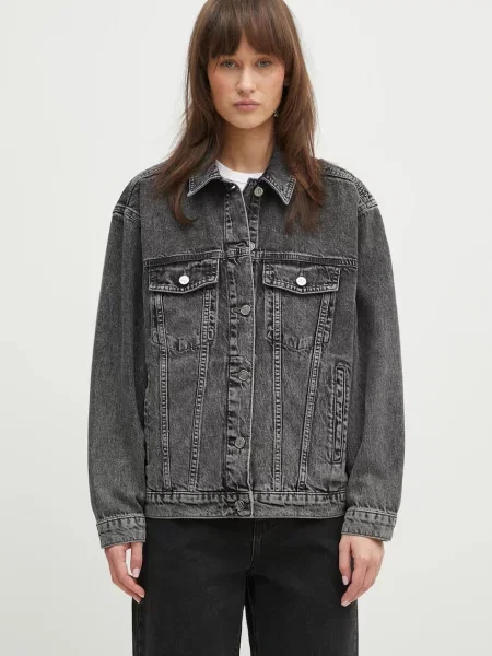 Anine Bing jacheta de Rory Jacket de tranzitie gri