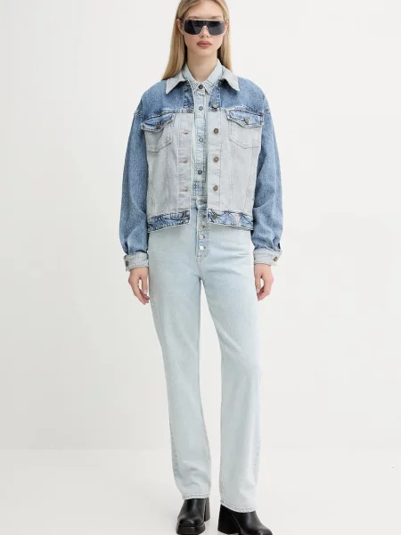 Guess Jeans Geacă de blugi albastru