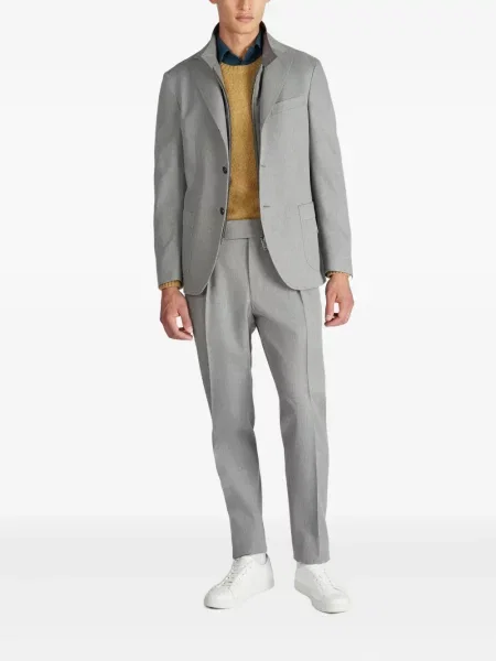 Pantaloni Incotex plisate gri