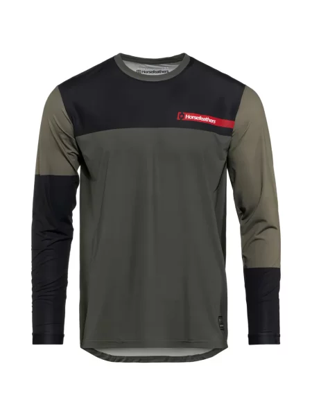 Tricou Horsefeathers verde