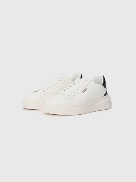 Pantofi Guess din piele alb