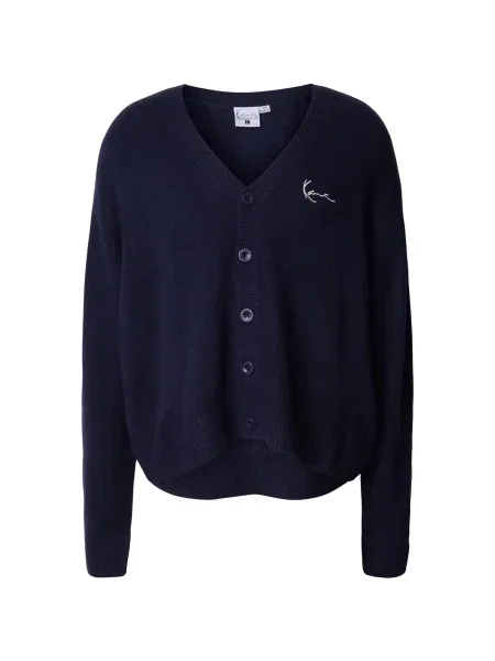 Karl Kani Geacă tricotată închis albastru