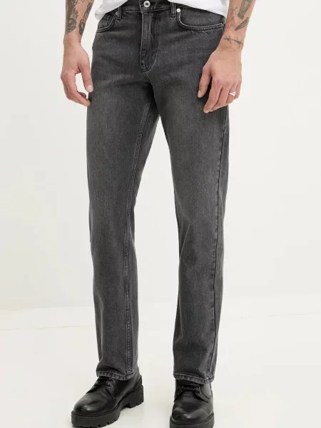 Traperice Karl Lagerfeld Jeans za muškarce siva