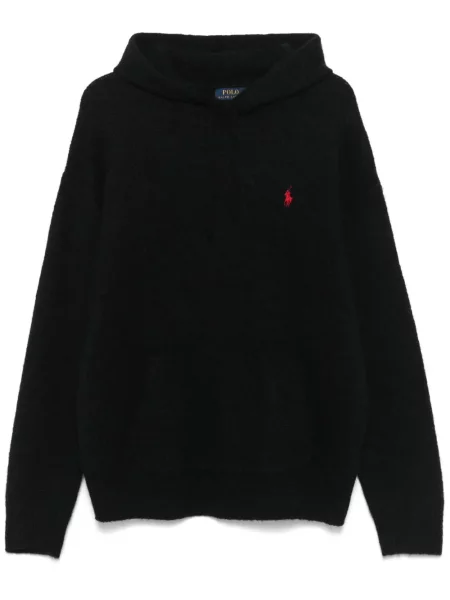 Tricou polo Polo Ralph Lauren cu broderie negru