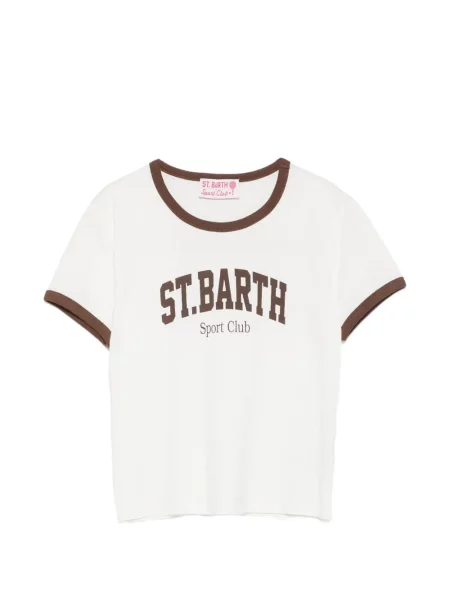 Tricou Mc2 Saint Barth cu imagine alb