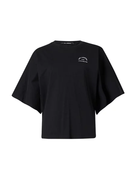 Karl Lagerfeld Tricou negru alb
