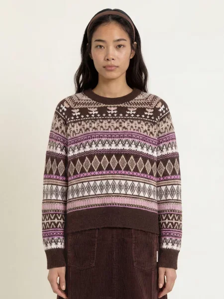 Marc O'polo Denim Sweter Z Alpaki braun