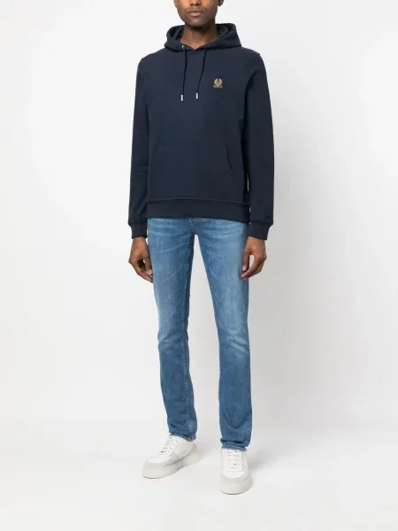 Hanorac cu glugă Belstaff albastru