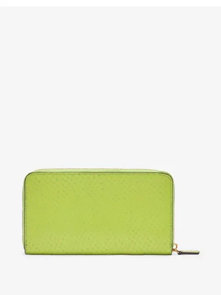 Portofel Roberto Cavalli din piele verde