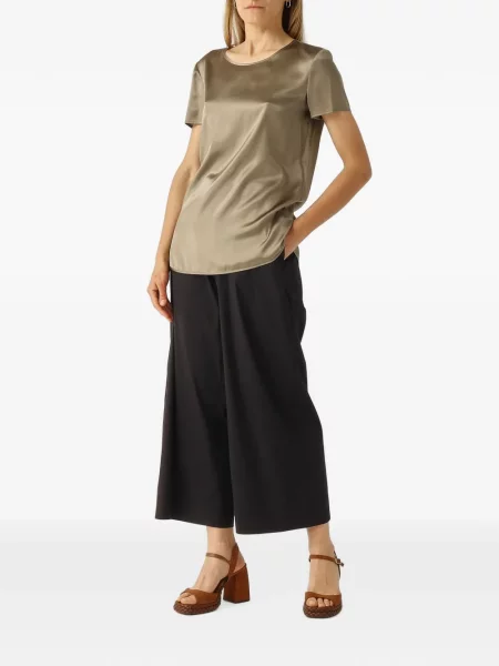 Scurt top Max Mara din satin