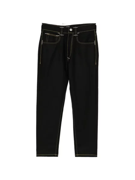 Pantaloni Junya Watanabe de lână negru