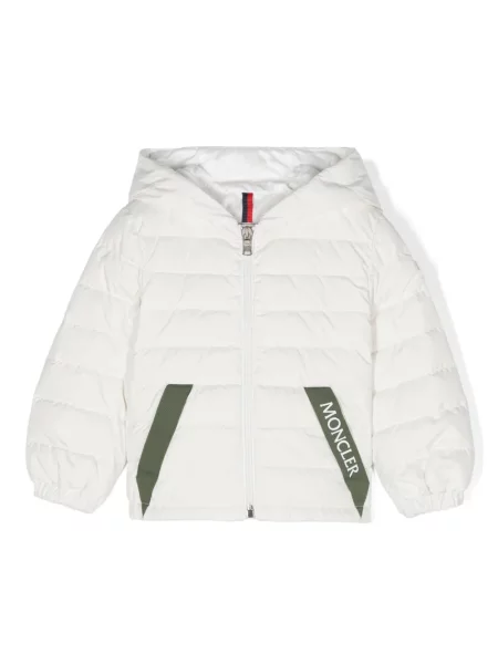 Dětska bunda Moncler Enfant bílá