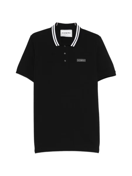 Polo Iceberg cu dungi negru