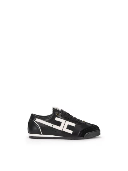 Sneakersy Elisabetta Franchi czarne