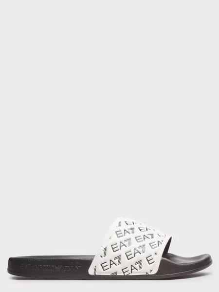 Шльопанці Ea7 Emporio Armani білі
