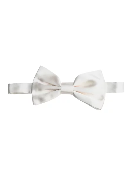 Krawat Dolce And Gabbana klasyczny biały