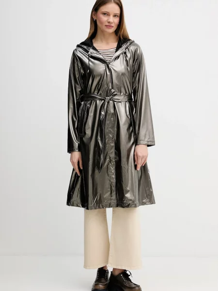 Rains geacă A-Line Longer W Jacket W3 maro
