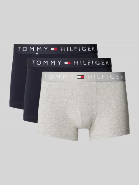 Bokserki Tommy Hilfiger Trunk 3 pary des sky/grey htr/des sky szare