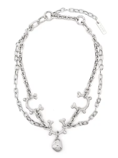Колие Vann Jewelry сребристо
