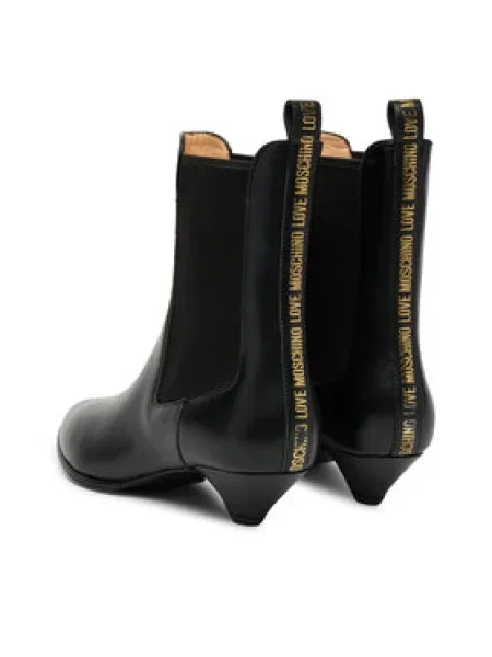 LOVE MOSCHINO Bokacsizma fekete