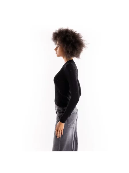 Sweter Akep wełniany czarny