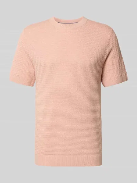 Bluzka z dzianiny z okrągłym dekoltem model RILEY' Jack & Jones Premium